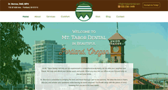 Desktop Screenshot of mttabordental.com